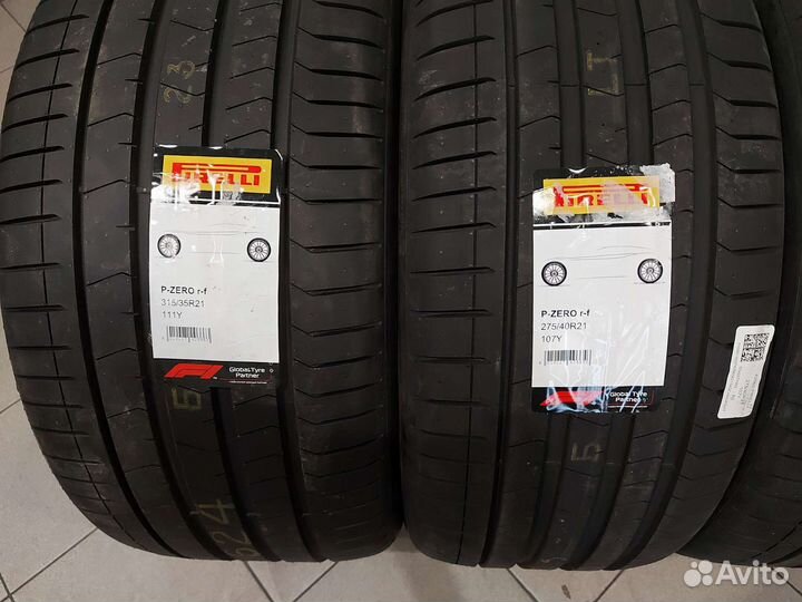 Pirelli P Zero 315/35 R21 и 275/40 R21