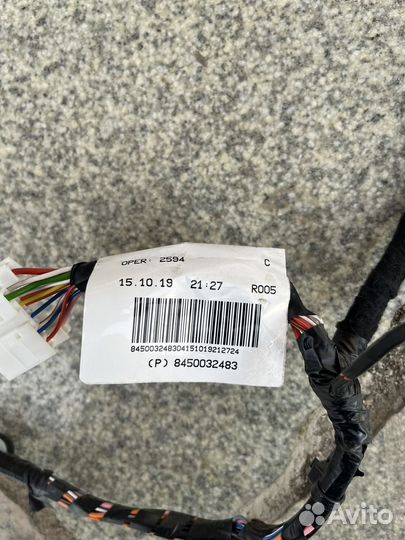 Проводка крышки багажника лада веста