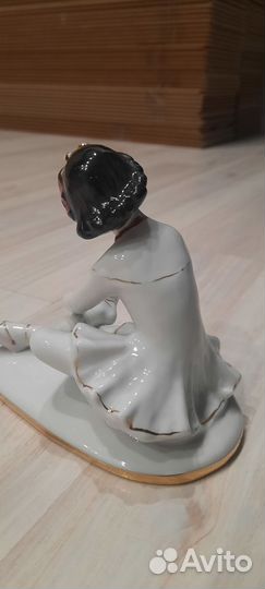 Фигурка лфз маленькая балерина СССР
