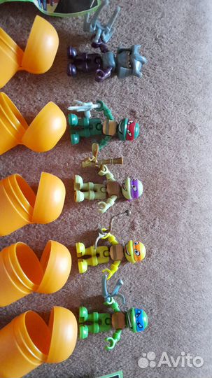 Фигурки tmnt (черепашки-ниндзя) Kinder Surprise