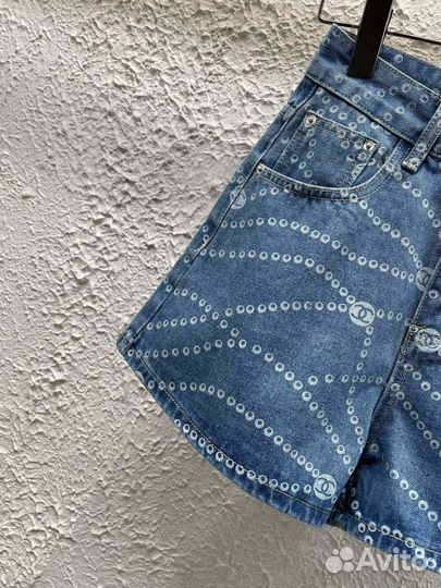 Джинсовые Шорты Chanel