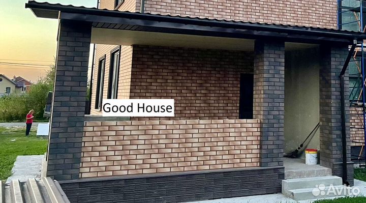 Фасадные панели / Термопанели под кирпич