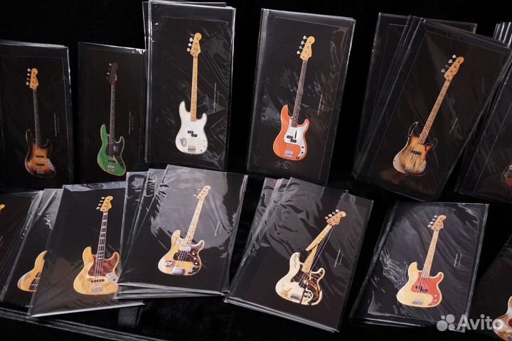 Открытка с гитарой