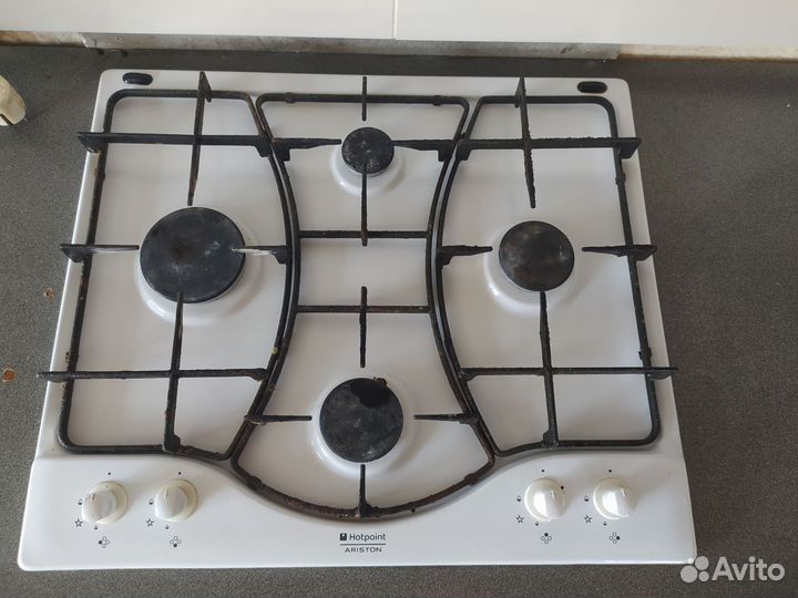 Газовая варочная панель 4 конфорки ariston