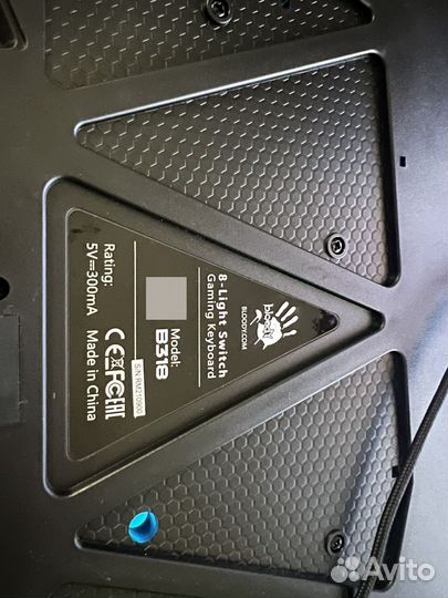 Игровая клавиатура bloody b318