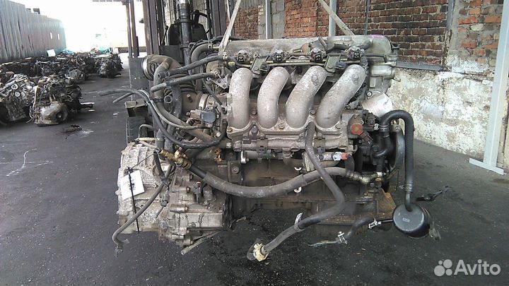 Двигатель nissan avenir W10 sr20de