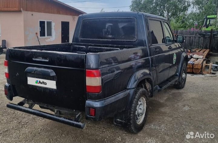 УАЗ Pickup 2.7 МТ, 2021, 106 527 км