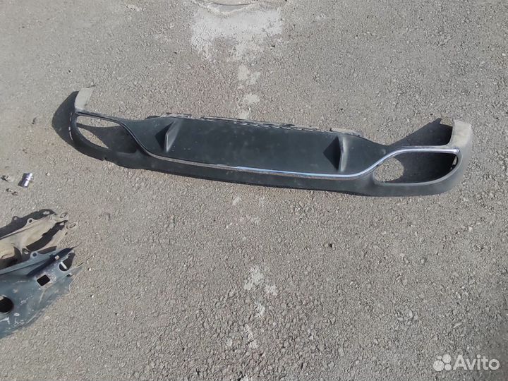 Мерседес w213 диффузор заднего бампера