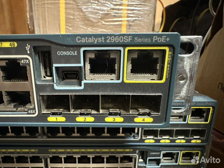 Коммутатор POE Cisco WS-C2960S-F48LPS-L