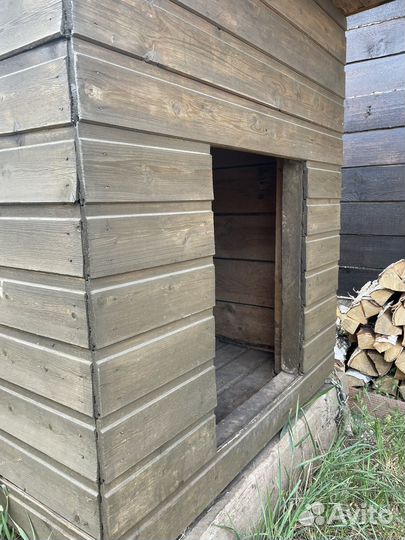 Будка для собаки утепленная