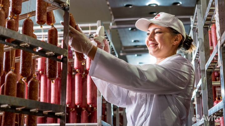 Вахта на производство колбасных изделий
