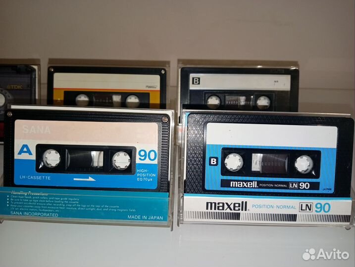 Аудиокассеты 80.90 гг