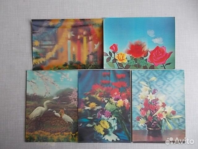 Стерео открытки Япония 70-е