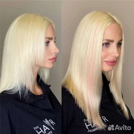 Безопасное микро-капсульное наращивание волос