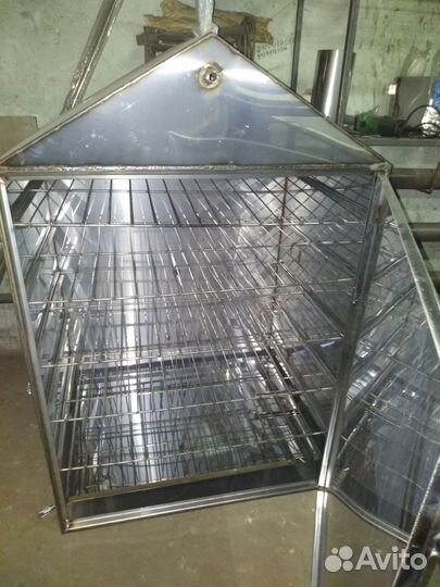 Коптильня горячего копчения