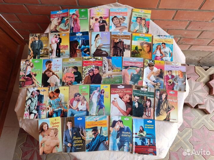 Книги. Романы о любви. Мягкий переплет