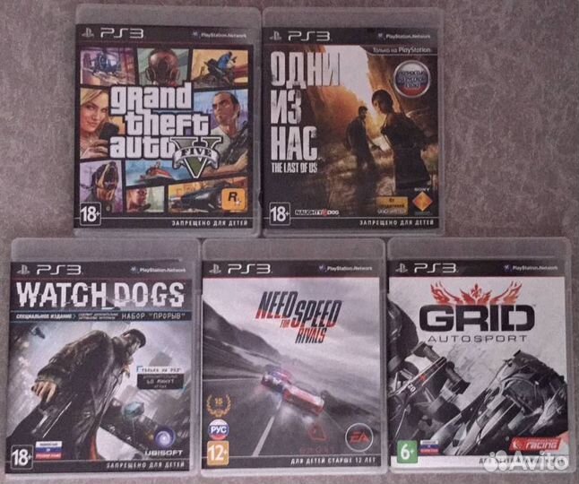 Sony playstation 3 super slim + 5 игр