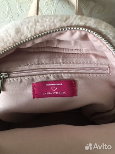 Рюкзак для девочки искусственный мех