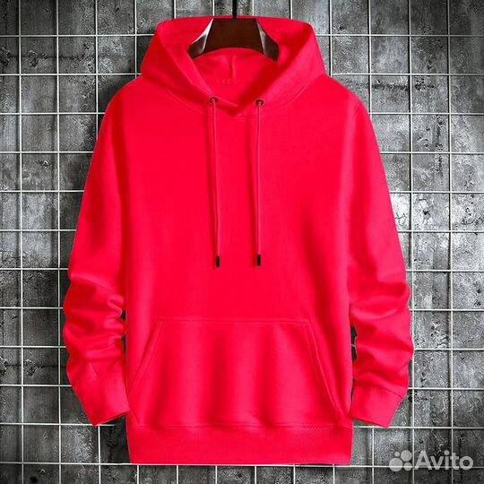 Уютная зимняя флисовая худи для повседневного ношения