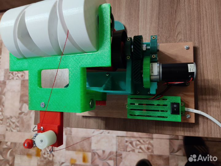 Электрическая моталка для пряжи на конус