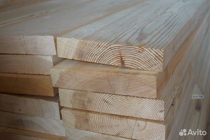 Доска сухая строганная 50 х 2006Мм