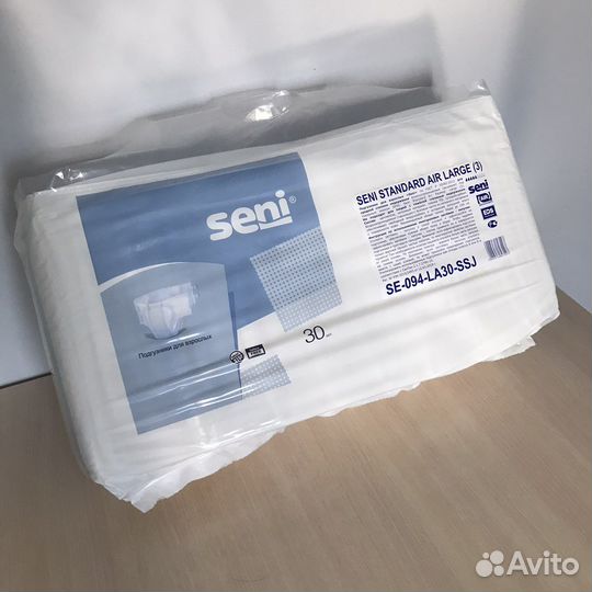 Памперсы для взрослых seni L 3