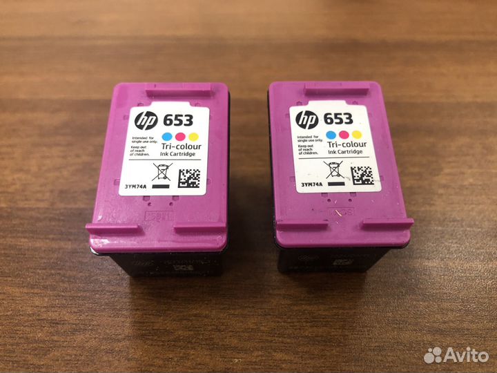 Чернила для принтера hp 653
