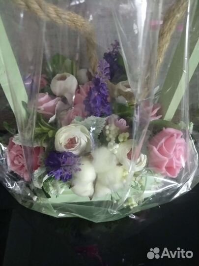 Мыльные букеты