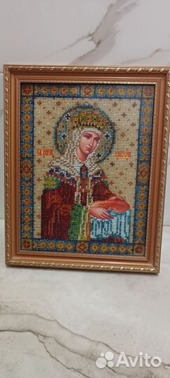 Икона бисером, Святая Царица Елена