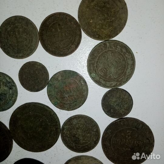 Медные монеты российской империи