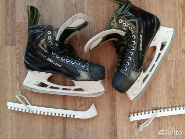 Коньки хоккейные профессиональные взрослые