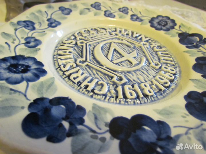 Тарелки 2+1 фарфор польша англия подарок