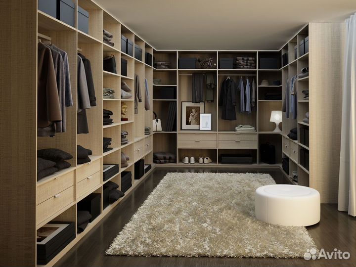 Гардеробные по вашим размерам