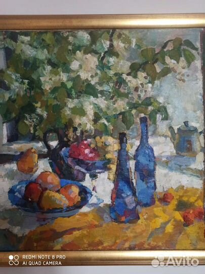 Картина маслом на холсте с рамой