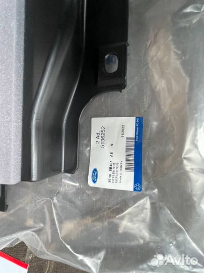 Дефлектор радиатора ford Transit Connect 2009-2013