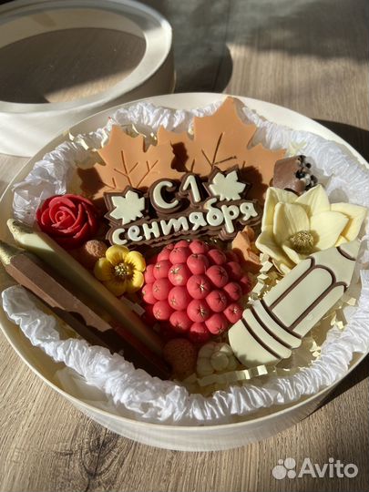 Шоколадный букет на 1 сентября