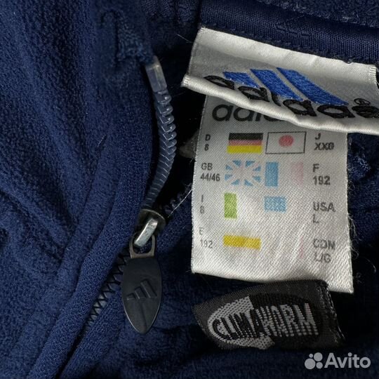 Винтажный флис Adidas Performance 1/4 zip Vintage