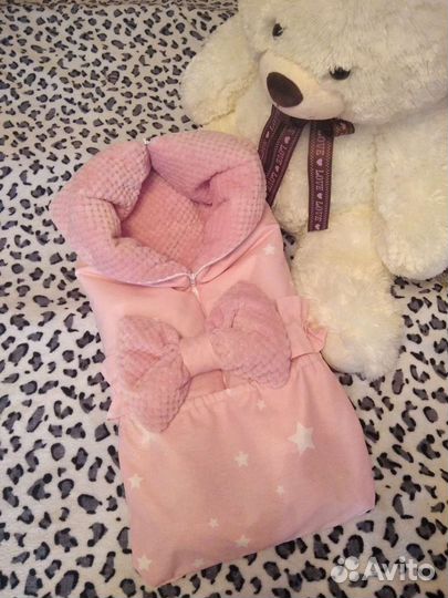 Одеяло-конверт новый