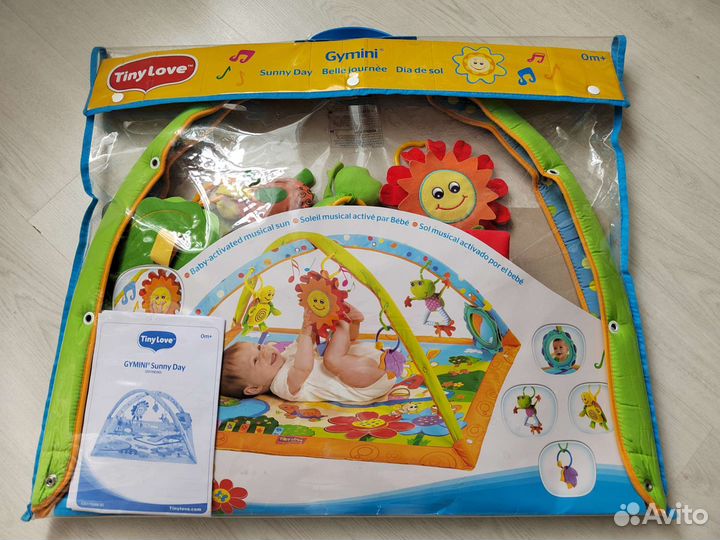 Развивающий коврик tiny love