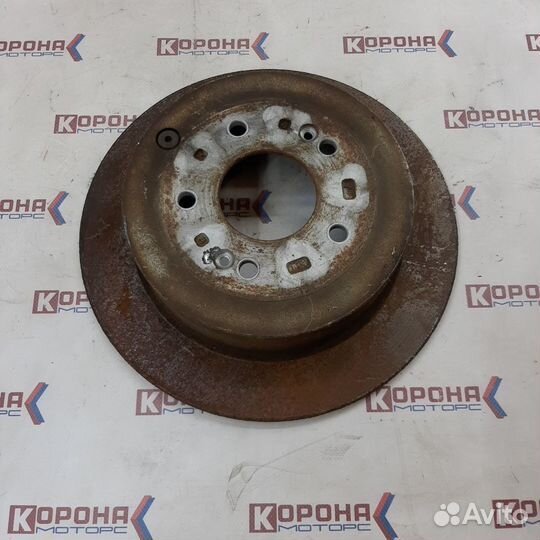 Диск тормозной задний hyundai santa FE 12