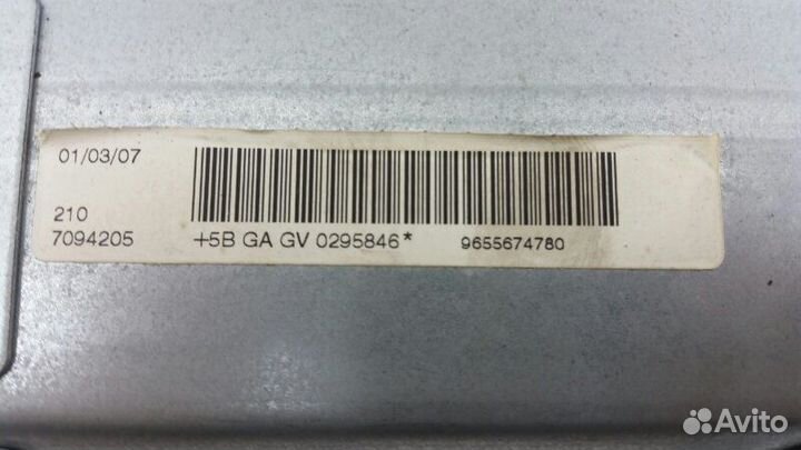 Airbag пассажирский Peugeot 307 TU5JP4 2007