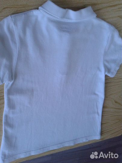 Рубашки и поло для д/с,школы р.116,128,134 б/у 3шт