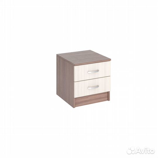 Тумба прикроватная Ронда тб ясень шимо темный/ясен
