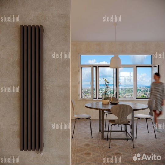 Радиатор отопления дизайнерский Steel