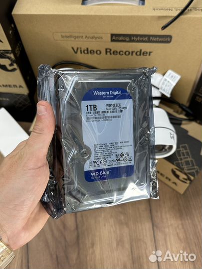 Готовый комплект AHD видеонаблюдения 6 камер 2MP