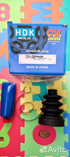 Шрус Тойота наружный новый HDK TO-55A48