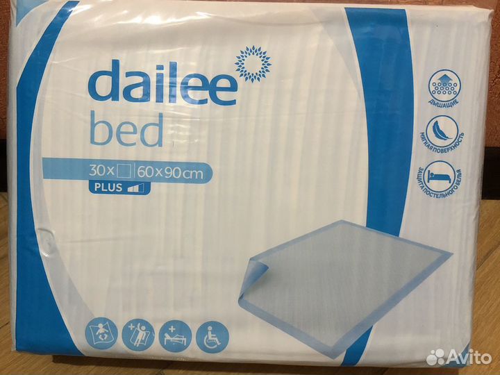 Пеленки одноразовые 60х90