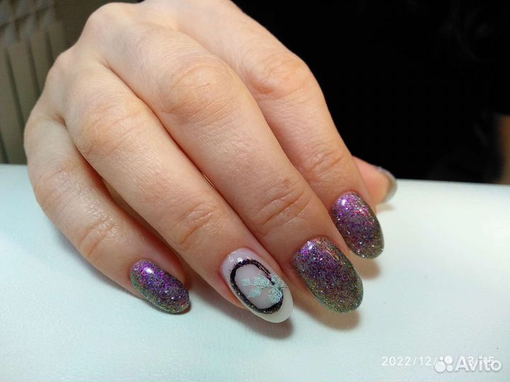 Маникюр/укрепление/полупедикюр