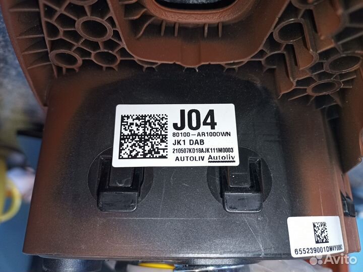 Hyundai Genesis подушка в руль airbag