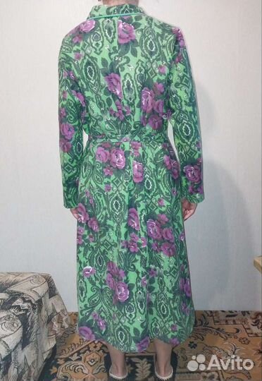 Халат фланелевый